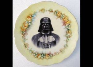 Hmmm....for some reason I don't see Darth Vader being surrounded by flowers. Guess I picture him to be a bit on the Dark Side.