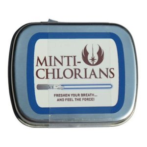 Yes, let the Force take care of your breath with minty freshness. Still, this is pretty hilarious.