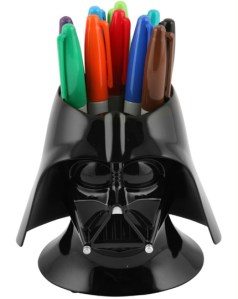 Yes, stick your pens in to Anakin Skywalker's brain. Still, Games Radar says it looks kind of like an S&M hedgehog.