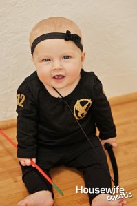 Not sure if I'd trust a baby with a bow and arrow. But you have to admit, this costume is adorable.