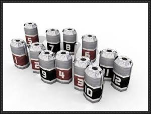 Comes in all 12 districts. Perfect for storing weapons and supplies as you hunt down your peers.