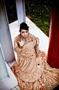 Like Finnick, Johanna first appears in Catching Fire. Her district specializes in lumber. Still, she does make quite an entrance in her intro.