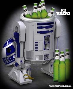 Yes, have R2-D2 keep beer cold for you. Even when he has other things on his mind like saving his friends from Darth Vader.