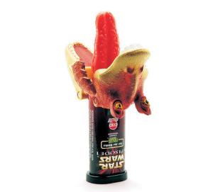 As if anyone would fantasize French kissing Jar Jar Binks, who's one of the most obnoxious and annoying characters in the franchise. From GeeksterInk: 