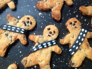 Now these are nice looking cookies. Still, Chewie does look like a teddy bear who's capable of ripping your arm out of your socket.