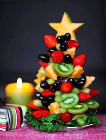 diy fruits christmas tree creative christmas tree 2013 christmas food ideas-f57041