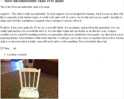 craigslist-uncomfortable-chair