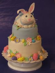 Yes, this is professionally made since it has all kinds of details. But still, you can't help but love the bunny on top.