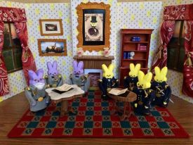 Yes, this is the moment when the American Civil War was effectively over. Now it's forever immortalized with Easter marshmallow candy.