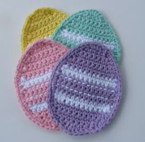 Come in 4 different colors such as yellow, green, pink, and purple. Wonder if these are used as pot holders.