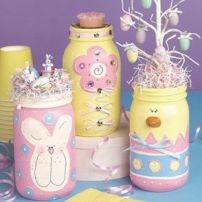 These consist of a bunny, chick, and flower. And some of them have decor on the top as you see.