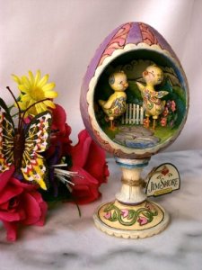 Yes, this one was made by a company. But you have to admire the craftsmanship and artistry. Besides, the chicks are adorable.