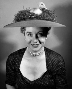 Still, I hope it's not taxidermy because that would be creepy. But you may never know from this old photo.