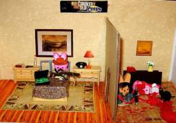 I don't think the bunny with the gun and the box of money has long to live. I just don't.