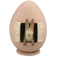 I'm sure anyone would like to see a little bunny popping out of a window. This is especially true if it's out of an egg.