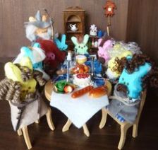 After this, he's bound to go on an adventure with Peepdalf and the dwarf bunnies. You known, to the mountain with the dragon in it.