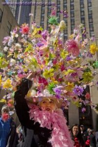 This woman was in my Easter bonnet post last year. Must have bonnets like that every year as far as I'm concerned. Still, couldn't do another post like this without her.
