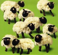 For some reason, these, too, remind me of the sheep from Wallace and Gromit. Not sure why. Still, they seem to have character.