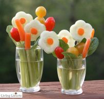 Now this is an edible arrangement I can totally get behind. And the best part is, you can put these in dip.