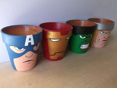 Includes Captain America, Iron Man, Hulk, and Thor. Let's just say I prefer the Chris Hemsworth Thor to the comic version. For obvious reasons.