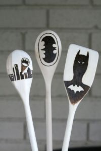 Of course, Batman isn't the Dark Knight in his own kitchen at Wayne Manor. He has Alfred Pennyworth and other servants to fill that role for him.