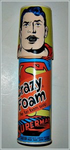 So Superman can now have crazy foam coming right from his mouth for bath time. That's just disturbing.