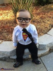 I'm sure having a Kryptonian baby around would be a parental nightmare. Still, this is adorable.