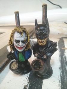 For the love of God, you shouldn't put Batman's face on drug paraphernalia. I mean his comics cater to grade school children for Christ's sake. 