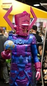 By the way, he's the primary antagonist of the Fantastic Four. However, his outfit sometimes makes it hard to take him seriously.