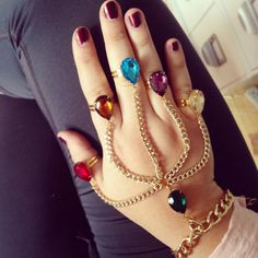 I think the Infinity Gauntlet is from Guardians of the Galaxy which is said to belong to Thanos. Still, I think this is very pretty. Love the stones on this.