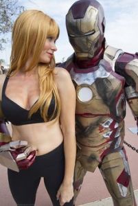 Because Pepper Potts loves him so much that she's willing to do everything for him. However, they don't end up together in the original comic series though.