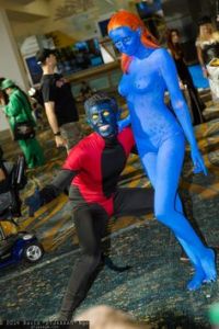 Mystique is also his biological mother who abandoned him when he was a baby. Then again, knowing what Mystique did to Rogue it was probably for the best.