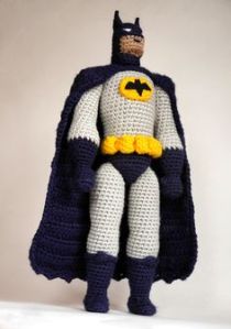 This almost resembles the Batman you normally see. Yet, at least this one has a happier disposition.