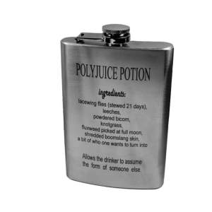 I don't think you can make Polyjuice potion in real life. However, if you can, make sure you don't put any animal hair in it before consumption. Hermione learned this the hard way.