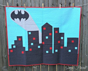 This one has the bat signal over Gotham city. And yes, it looks really awesome.