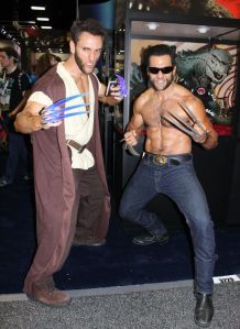 They also have shirtless Wolverine with him. Jedi Wolverine is dressed in robes and has lightsaber claws. Looks awesome.