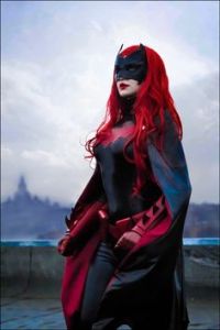 Yes, she's the red haired caped crusader of Gotham City. She came before Batgirl who eventually replaced and surpassed her in popularity.