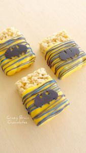 Well, these are dipped in yellow chocolate before being decorated. Still, not sure if I can make ones as pretty as these.