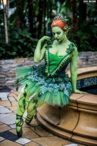 Yes, she sure looks lovely. But she's not nice at all since she's a well known Batman villain. James T. Kirk, please don't try to sleep with her.