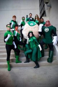 Yes, there's a Green Lantern Corps which are a squad of Green Lanterns. Don't ask me why that is.