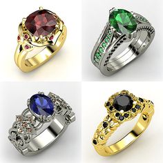 Now I've heard of class rings. But Hogwarts house rings. Isn't it a bit much? I mean why?