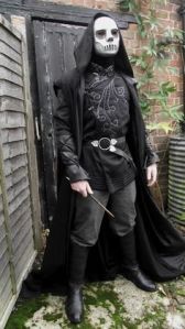 Yes, Death Eaters might have cool costumes. But they're also pureblood supremacists and murderers. Just so you know.