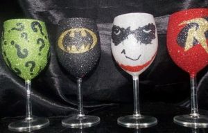 These consist of Batman, Robin, Joker, and the Riddler. Not sure if I'd want to use the Riddler one. Wouldn't know what's in it.