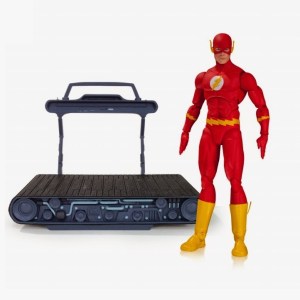 Uh, does the Flash really need a treadmill? Seriously, he moves about as fast as the speed of light. What kind of treadmill can do that?