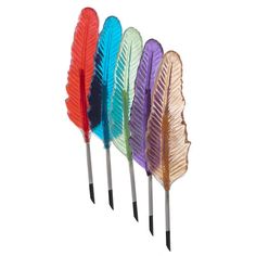 Yeah, lollipops of a kind of writing implement used in the 1700s at perhaps the latest. Yet, they somehow used these at Hogwarts.