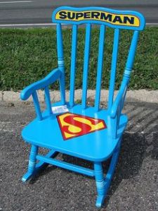 And by that, I mean Superman. Because this chair looks as if it's designated for him.