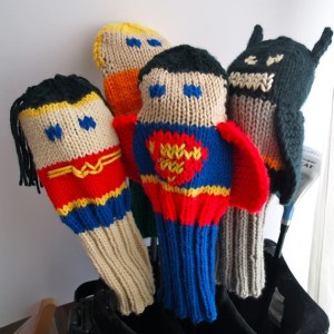 These consists of Batman, Superman, Wonder Woman, and Aquaman. And yes, they're kind of cute.