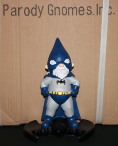 This is the Batman Gnome. And yes, while he is good, he's not exactly nice, especially if it pertains to his enemies.