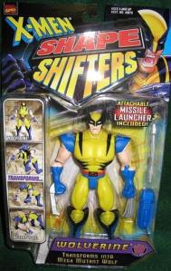 How is this action figure a shape shifter? He doesn't seem to transform into anything except perhaps Wolverine doing yoga.