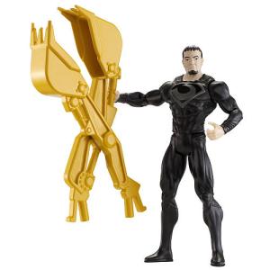 Yes, Zod gets his own bulldozer demolition tongs. And it seems like he's too small to handle them. Also, has a strange look in his face.